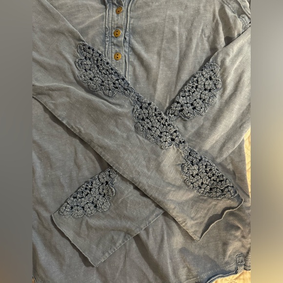 NWT! Free People long sleeve tee - Picture 3 of 5
